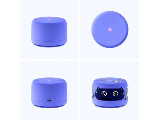 Умная колонка ЯНДЕКС СТАНЦИЯ ЛАЙТ 2 БЕЗ ЧАСОВ ФИОЛЕТОВЫЙ (YNDX-00028VIO)